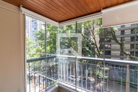 Varanda de apartamento à venda com 2 quartos, 72m² em Vila Nova Conceição, São Paulo