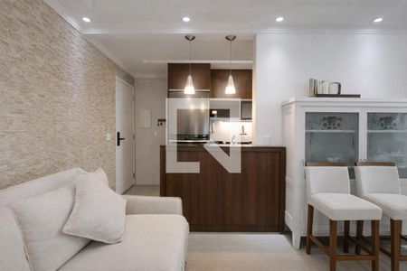 Sala de apartamento à venda com 2 quartos, 60m² em Vila Osasco, Osasco