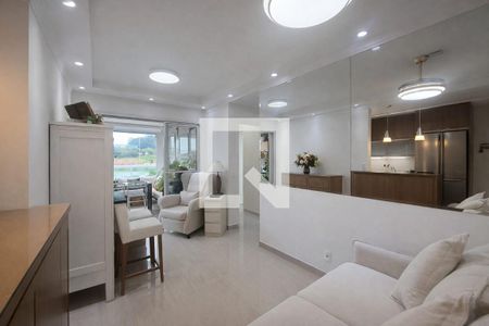 Sala de apartamento à venda com 2 quartos, 60m² em Vila Osasco, Osasco