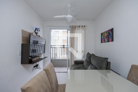 Sala de apartamento para alugar com 2 quartos, 46m² em Jardim Boa Vista (zona Oeste), São Paulo