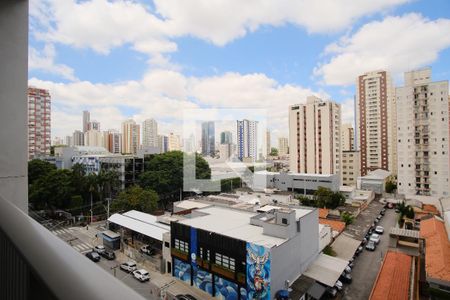 Varanda de kitnet/studio para alugar com 1 quarto, 20m² em Vila Gomes Cardim, São Paulo