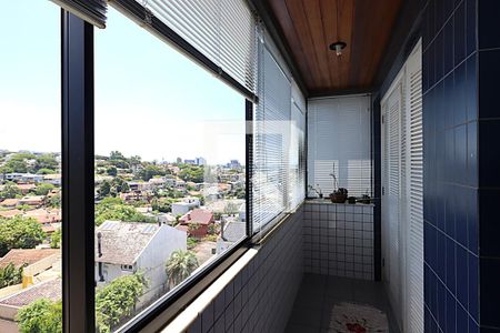 Sacada da Sala 1 de apartamento à venda com 3 quartos, 243m² em Chácara das Pedras, Porto Alegre