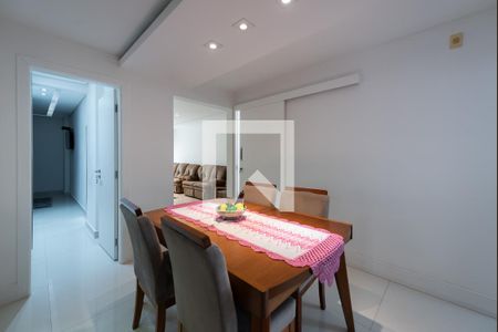 Sala de jantar de apartamento para alugar com 3 quartos, 100m² em Gonzaga, Santos
