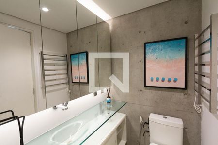 Banheiro de apartamento à venda com 1 quarto, 74m² em Vila Olímpia, São Paulo