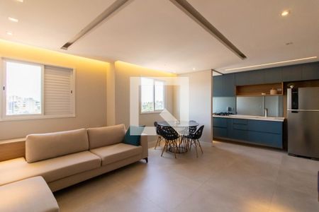 Sala de apartamento à venda com 1 quarto, 38m² em Vila Galvão, Guarulhos