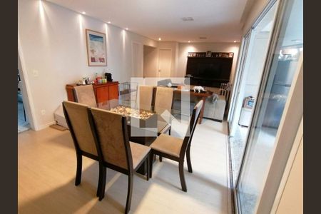 Sala de apartamento à venda com 3 quartos, 128m² em Santo Amaro, São Paulo