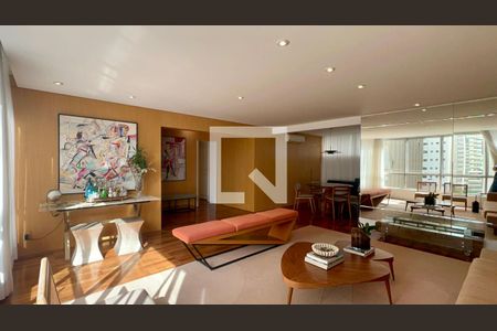 Sala de apartamento para alugar com 3 quartos, 150m² em Jardim Paulista, São Paulo