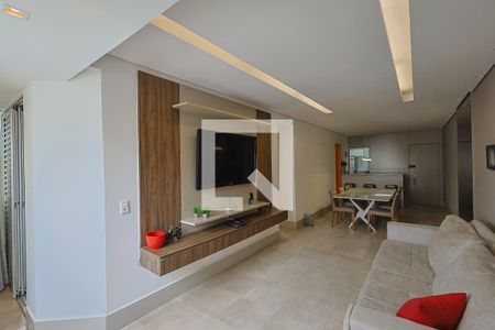 Sala de apartamento à venda com 2 quartos, 97m² em Funcionários, Belo Horizonte