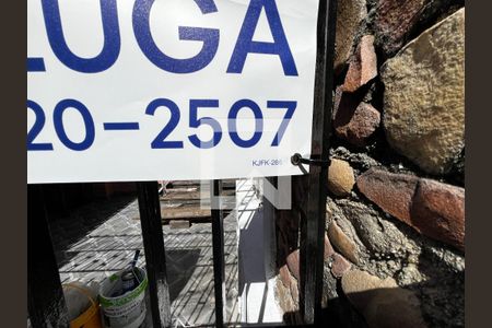 Fachada/Placa de casa para alugar com 1 quarto, 25m² em Mandaqui, São Paulo