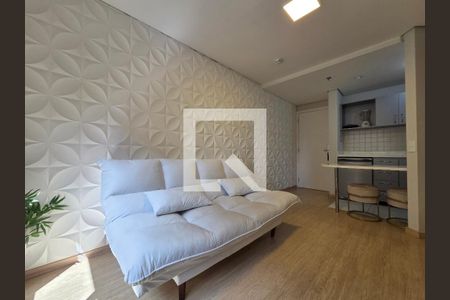 Sala de apartamento à venda com 1 quarto, 29m² em Indianópolis, São Paulo