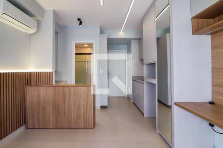 Studio - Quarto e Cozinha de kitnet/studio para alugar com 1 quarto, 21m² em Butantã, São Paulo