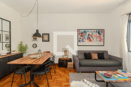 Sala de apartamento à venda com 1 quarto, 59m² em Consolação, São Paulo