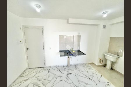 Sala/Cozinha de apartamento para alugar com 2 quartos, 35m² em Vila Hebe, São Paulo