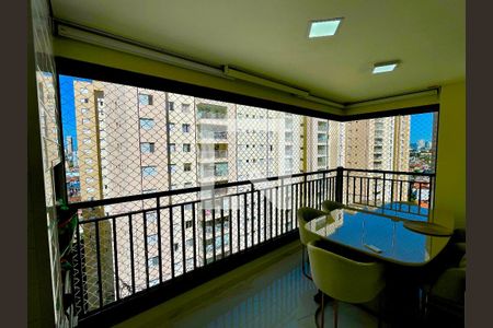 Varanda da Sala de apartamento para alugar com 2 quartos, 70m² em Vila Progresso, Guarulhos