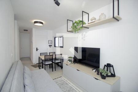 sala de apartamento à venda com 3 quartos, 138m² em Vila Valparaíso, Santo André