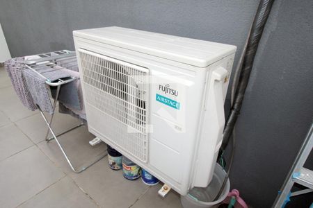 Ar condicionado de apartamento à venda com 3 quartos, 138m² em Vila Valparaíso, Santo André