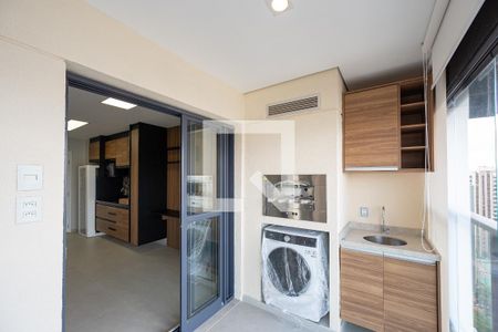 Varanda Gourmet de apartamento para alugar com 1 quarto, 39m² em Vila Clementino, São Paulo