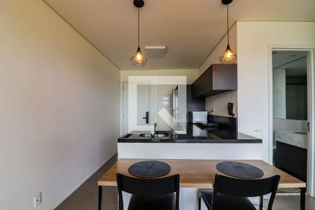 Studio - Quarto e Cozinha de kitnet/studio para alugar com 1 quarto, 37m² em Pinheiros, São Paulo