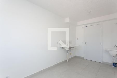 Sala / Cozinha  de apartamento à venda com 2 quartos, 45m² em Vila Carmosina, São Paulo