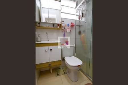 Banheiro Social de apartamento à venda com 2 quartos, 47m² em Salgado Filho, Belo Horizonte