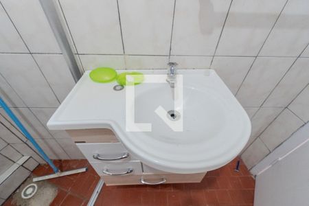 Banheiro Social de kitnet/studio para alugar com 1 quarto, 45m² em Bela Vista, São Paulo