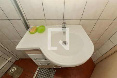 Banheiro de kitnet/studio para alugar com 1 quarto, 45m² em Bela Vista, São Paulo