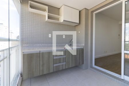 Varanda da Sala  de apartamento para alugar com 1 quarto, 43m² em Aclimação, São Paulo