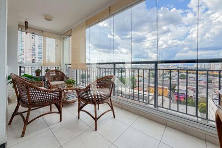 Varanda da Sala de apartamento à venda com 2 quartos, 68m² em Ipiranga, São Paulo