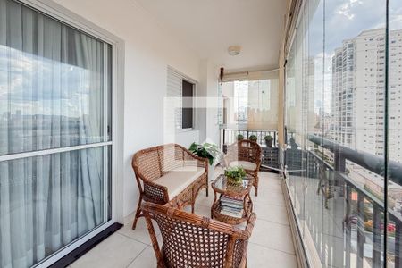 Varanda da Sala de apartamento à venda com 2 quartos, 68m² em Ipiranga, São Paulo