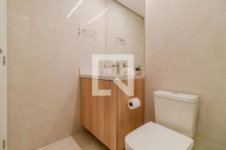 Banheiro de kitnet/studio para alugar com 1 quarto, 24m² em Vila Olímpia, São Paulo
