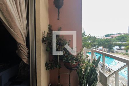 Varanda  de apartamento à venda com 2 quartos, 55m² em Chácara Califórnia, São Paulo