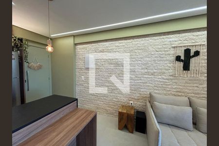 Sala de apartamento para alugar com 1 quarto, 46m² em Ondina, Salvador