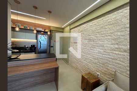 Sala de apartamento para alugar com 1 quarto, 46m² em Ondina, Salvador