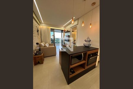Sala de apartamento para alugar com 1 quarto, 46m² em Ondina, Salvador