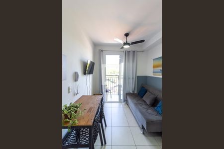 Sala de apartamento para alugar com 1 quarto, 29m² em Jardim Caravelas, São Paulo