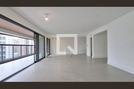 sala de apartamento à venda com 3 quartos, 190m² em Cambuí, Campinas