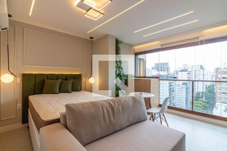 Studio de kitnet/studio para alugar com 1 quarto, 29m² em Vila Nova Conceição, São Paulo