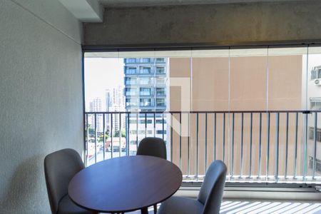 Varanda de apartamento para alugar com 1 quarto, 31m² em Santo Amaro, São Paulo