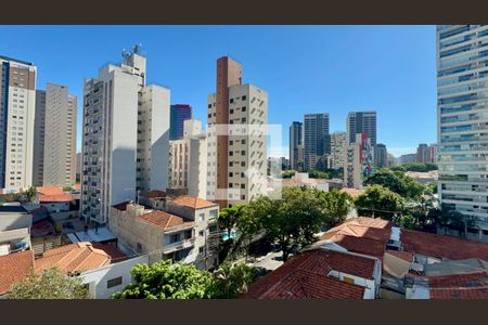 Vista da Varanda de kitnet/studio à venda com 1 quarto, 29m² em Pinheiros, São Paulo
