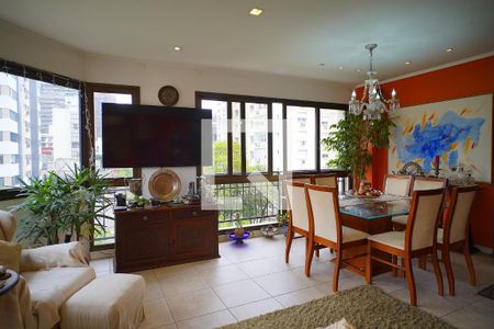 Sala de apartamento à venda com 3 quartos, 110m² em Mont’serrat, Porto Alegre
