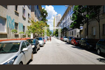 Vista da Rua de kitnet/studio para alugar com 1 quarto, 23m² em Cidade Ocian, Praia Grande