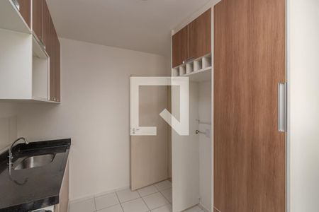 Cozinha e Área de Serviço de apartamento para alugar com 1 quarto, 50m² em Chácaras Fazenda Coelho, Hortolândia
