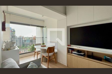 Sala de apartamento à venda com 1 quarto, 34m² em Cerqueira César, São Paulo