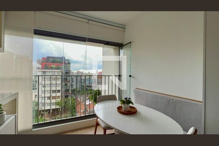 Varanda de apartamento à venda com 1 quarto, 34m² em Cerqueira César, São Paulo
