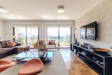 Sala de apartamento à venda com 4 quartos, 226m² em Consolação, São Paulo