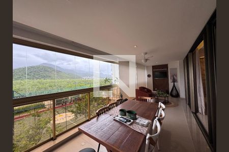 Varanda de apartamento para alugar com 3 quartos, 169m² em Barra da Tijuca, Rio de Janeiro