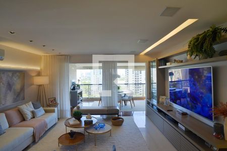 Sala de apartamento à venda com 4 quartos, 169m² em Barra da Tijuca, Rio de Janeiro