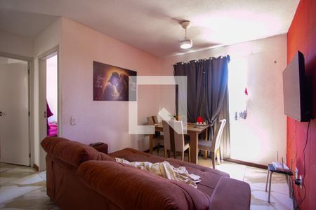 Sala de apartamento para alugar com 2 quartos, 42m² em Trindade, São Gonçalo