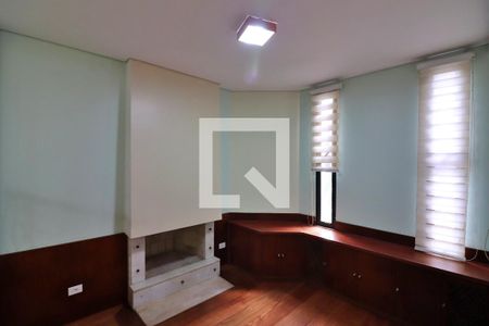 Sala Lareira de apartamento para alugar com 4 quartos, 320m² em Centro, São Bernardo do Campo