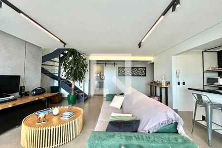 Sala  de apartamento à venda com 2 quartos, 152m² em Vila Alexandria, São Paulo